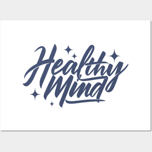 healthy mind Posters and Art